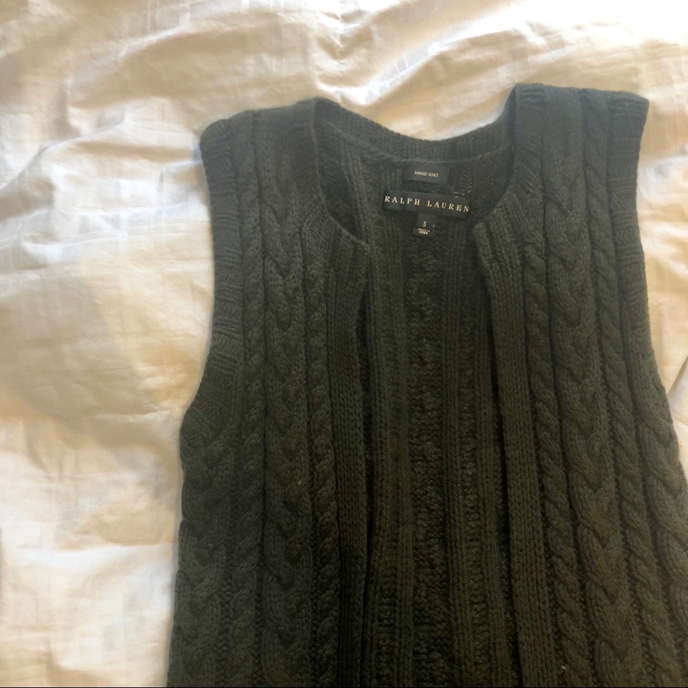 Ralph Lauren 100% Cashmere Sweater Vest